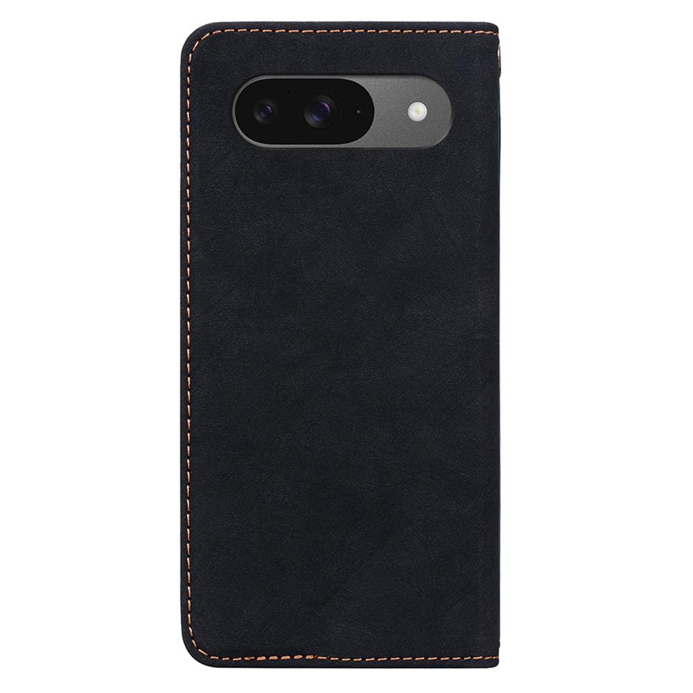 Phone Case For Google Pixel 10 Pro/9/9 Pro Lines Pattern Wallet Leather Cover with Strap