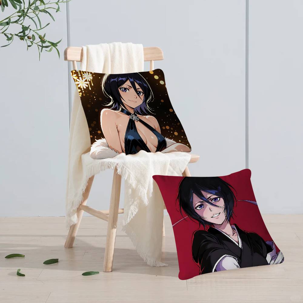 Rukia K-Kuchiki Kissenbezug Dekokissen Sofa Heimdeko Hülle Kissenbezüge