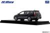INTERALLIED Hi Story Skala 1/43 Mitsubishi Lancer Cedia Wagon Edycja Ralliart (2001) Model wykończony ametystową czernią HS505BK
