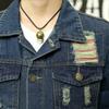 Giacca Cappotto di Jeans da Uomo Stile Coreano Slim Fit