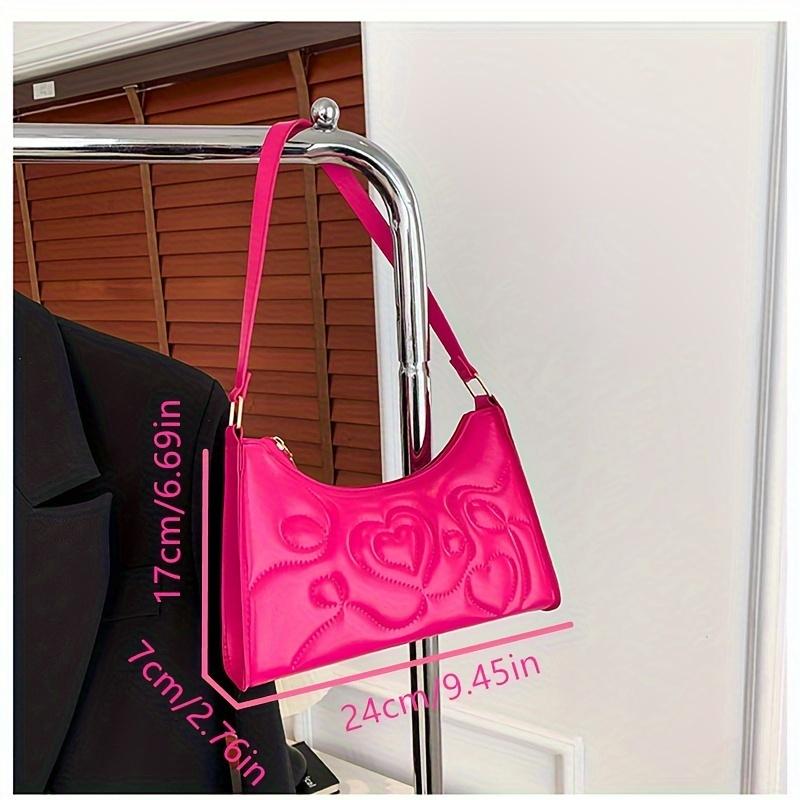 

One Piece Heart-Shaped Fashion Armpit Bag Simple Casual Single Shoulder Bag
