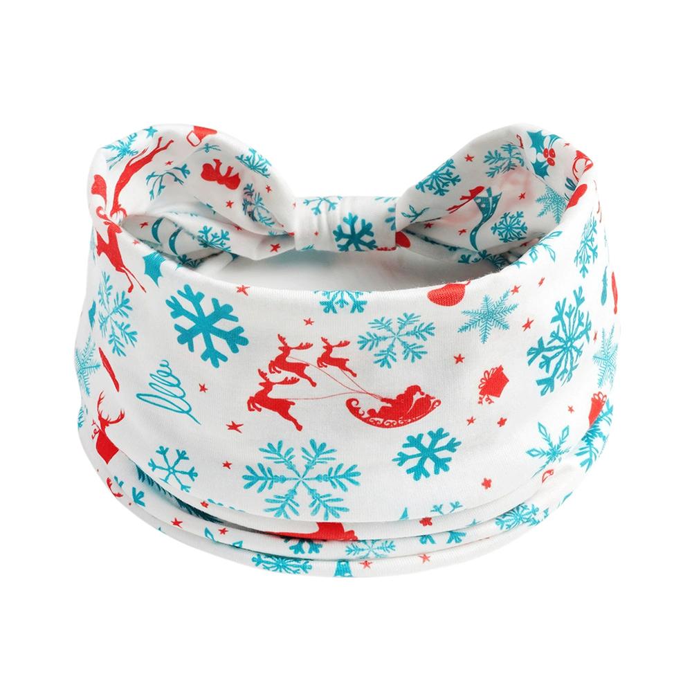 1pc Fashion Non Slip Punk Headband Skull Pattern Headband Halloween Headwear Knotted Hair Band Hair Styling Accessories