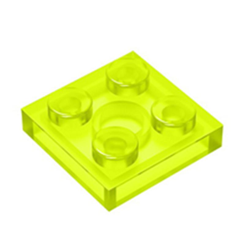 80pcs Plate 2x2 Dots Muilt-Colored Compatible with 3022 94148 Self-Locking Bricks Building Blocks Toys Accessories
