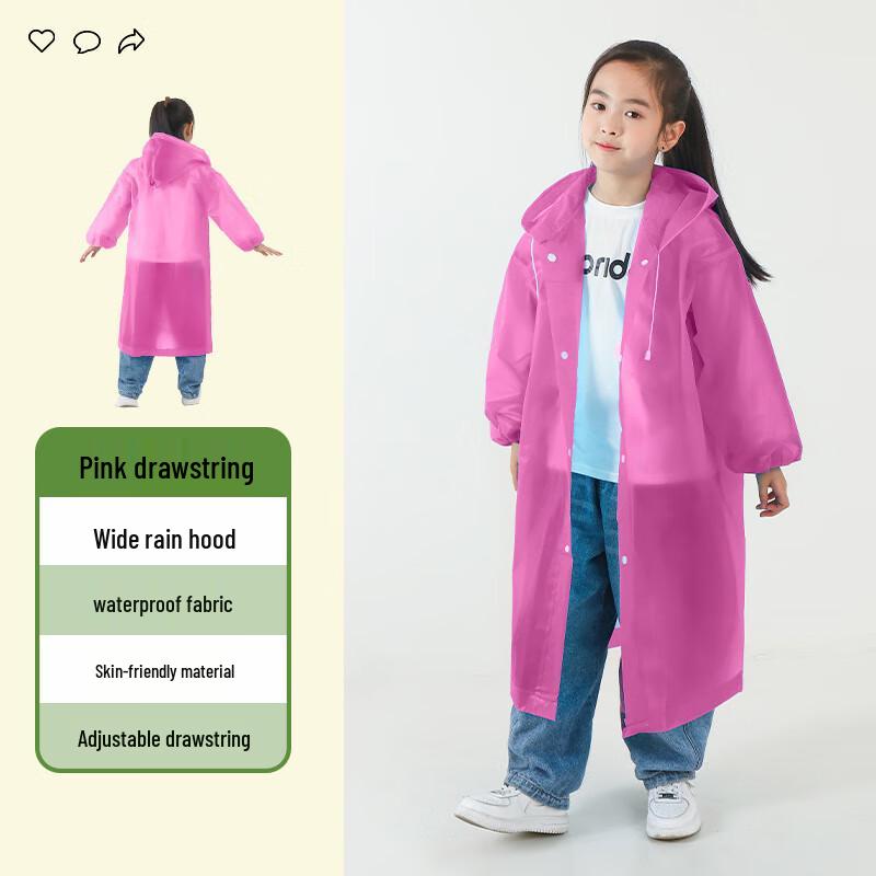 Детский прозрачный дождевик из ЭВА