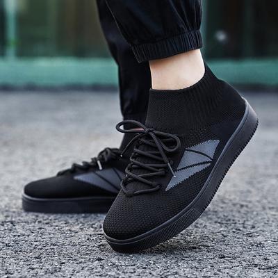 Mode 2025 Neue Übergröße Leichte Herren Freizeitschuhe Damen Schuhe Tragbar Atmungsaktiv Gestrickte Schuhe Paarschuhe Material Flache Absatzschuhe