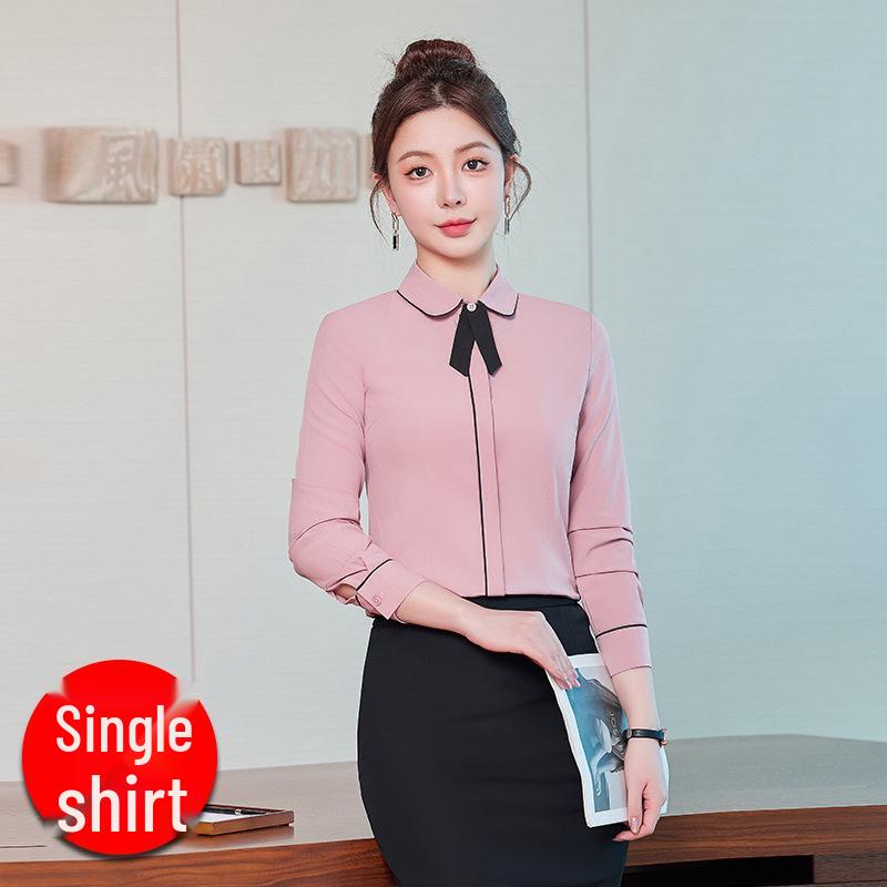 

Профессиональный комплект униформы официанта для отеля для мужчин и женщин: Рубашки и рабочая одежда для стойки регистрации, ресепшена, отдела продаж и обслуживания клиентов. XXXXL