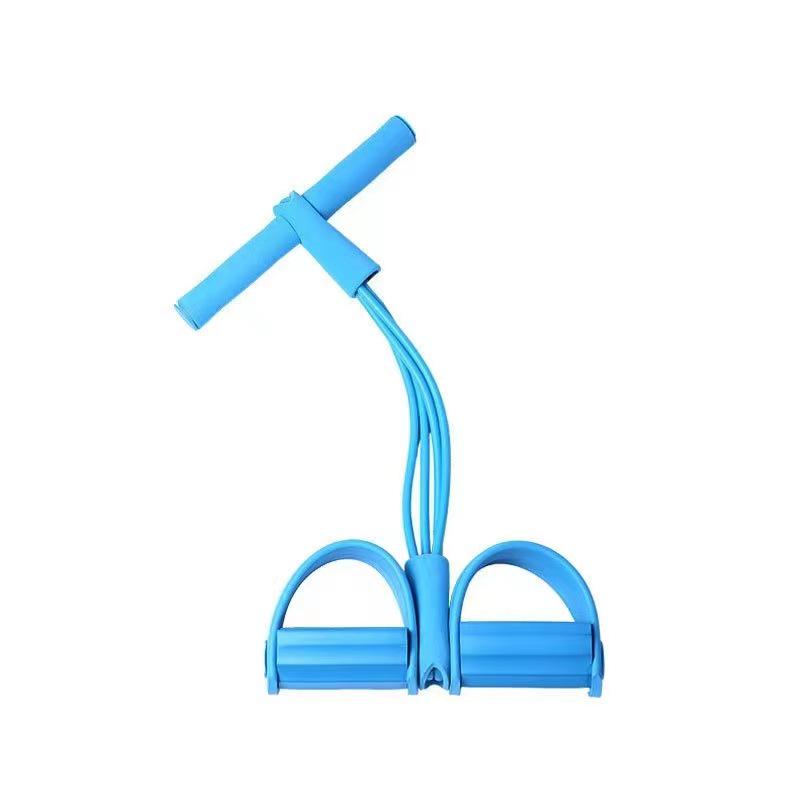 Elastisches Yoga-Seil mit vier Rohren für Ganzkörper-Stretching und Sit-Ups