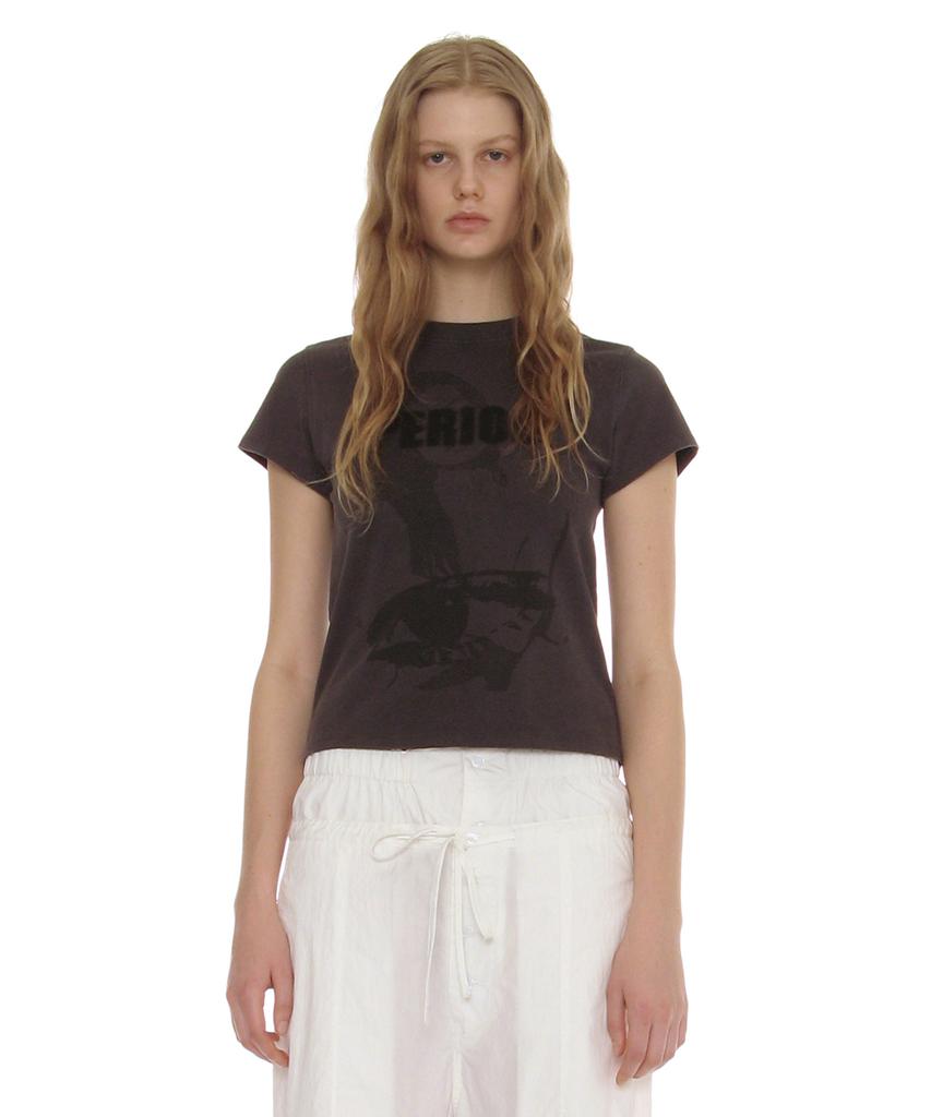 PARTIMENTO WOMEN Period Printed Tea_Charcoal