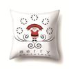 European and American Christmas Santa Claus Christmas Tree Creative Polyester Pillow Case Fashion Home Pillow Case