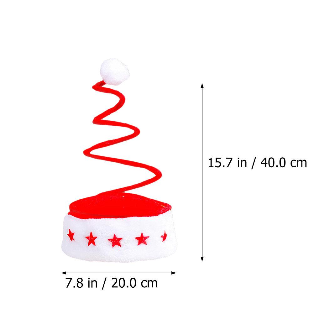 2Pcs Christmas Hat Kids Spring Design Funny Party Supplies Costume Accessory Gift One Size Fits Most Adults Children