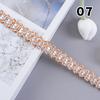 12 Meter Braided Lace Trim Fabric Fringe 1.5cm Width Lace Ribbon Apparel Curtain Diy Sewing Accessories Upholstery Decor Crafts