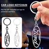 Autozubehör 3D Metall Auto Schlüsselanhänger Schlüsselring Kette Auto Styling Für Ford Focus 2 MK2 MK3 Fiesta Mondeo Ranger Kuga