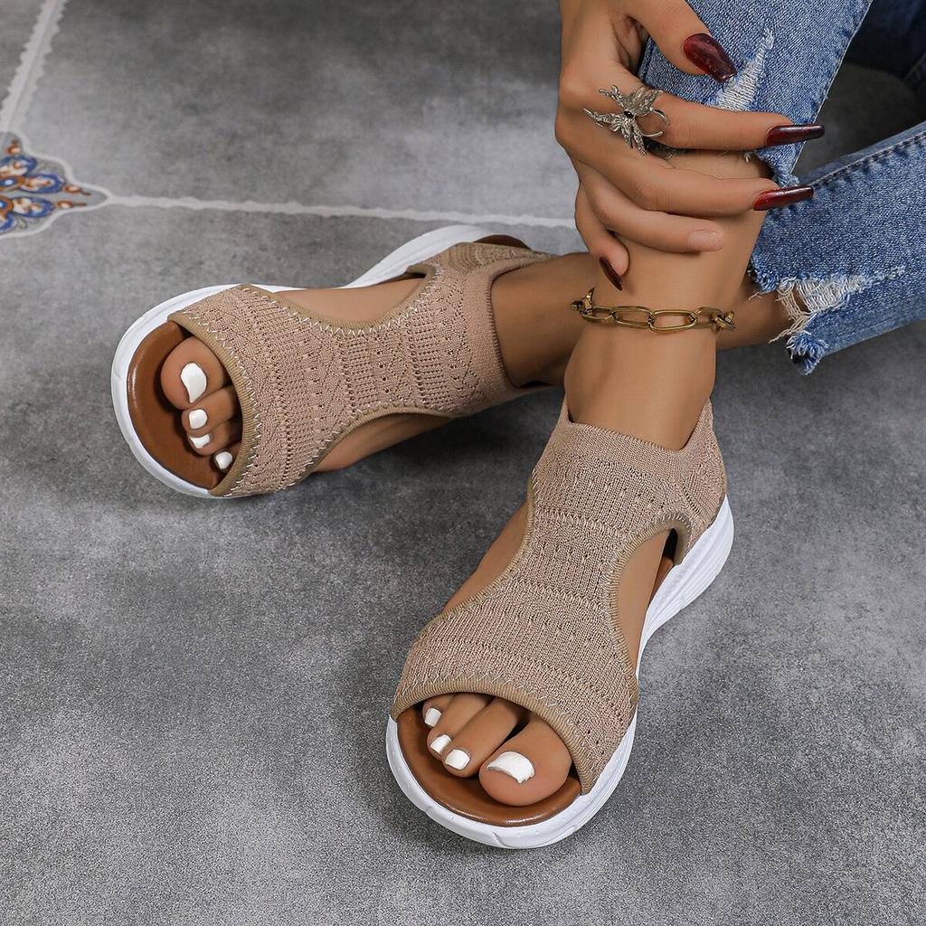 Fashion Women's Shoes Summer 2025 Comfort Casual Sport Sandals Women Beach Wedge Sandals Women Platform Roman Sandals