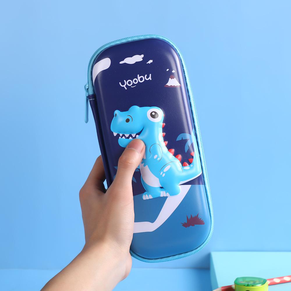 3D Cartoon Pencil Case - Cute, Large Capacity Stationery Bag for Kids, Boys & Girls