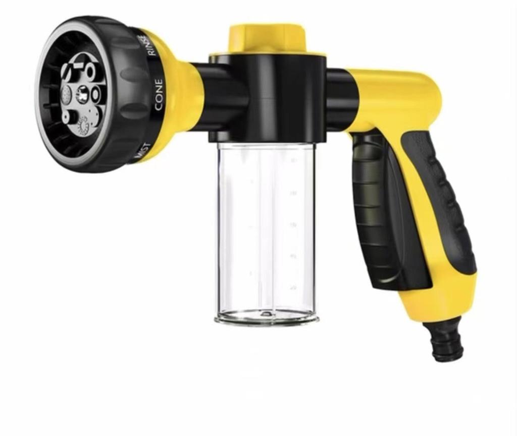Adjustable High-pressure Sprayer Nozzle Hose Dog Shower Gun Pet Wash Cleaning Bath Water Foam Soap Sprayer Dog Clean Tool