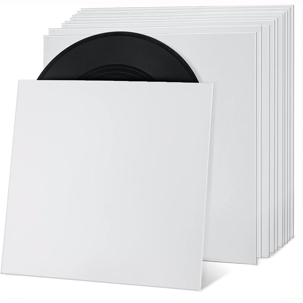Square LP Vinyl Record Cover Resealable Record Storage Bags New Vinyl Records Sleeve