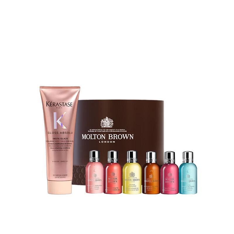 

Kérastase Glaze Rose Hair Cream & Fragrance Shower Set