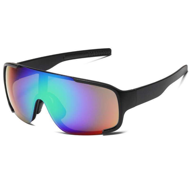 Colorful integrated fashion sports Colorful eye protection sports glasses, dynamic trend protective sports glasses