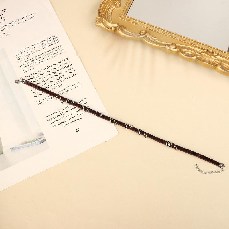 New Punk Trendy Gothic Thorns Pu Leather Collar Chain Choker Necklace For Women Men Fashion Vintage Jewelry Y2K Accessories Gift