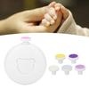 Electric Baby Nail Trimmer Nail File Tool Set Nail Clipper for Infant Baby with 6 Grinding Heads