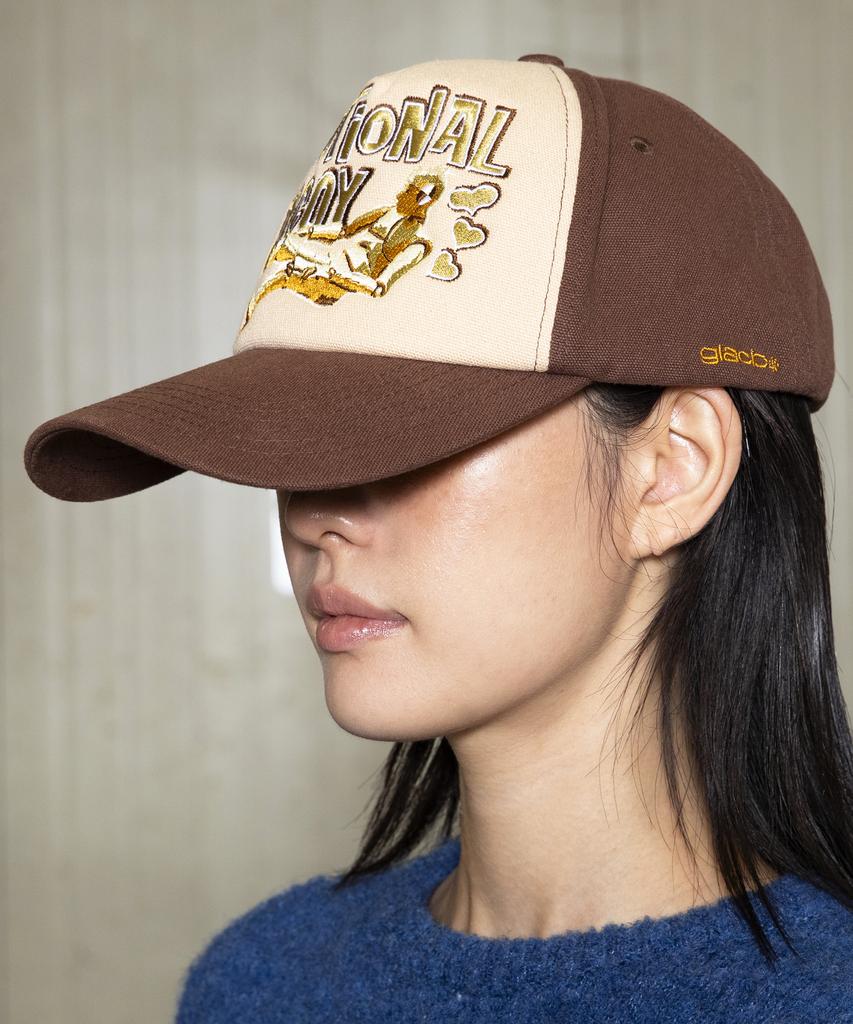 GLACK Gc062 Love Dummy 5-Panel Ball Cap (Brown)