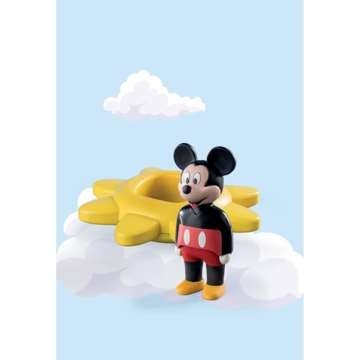 PLAYMOBIL 1.2.3 - 71321 - Mickey Et Toupie Soleil - Disney - Pour Les Tout-petits 18-36 Mois