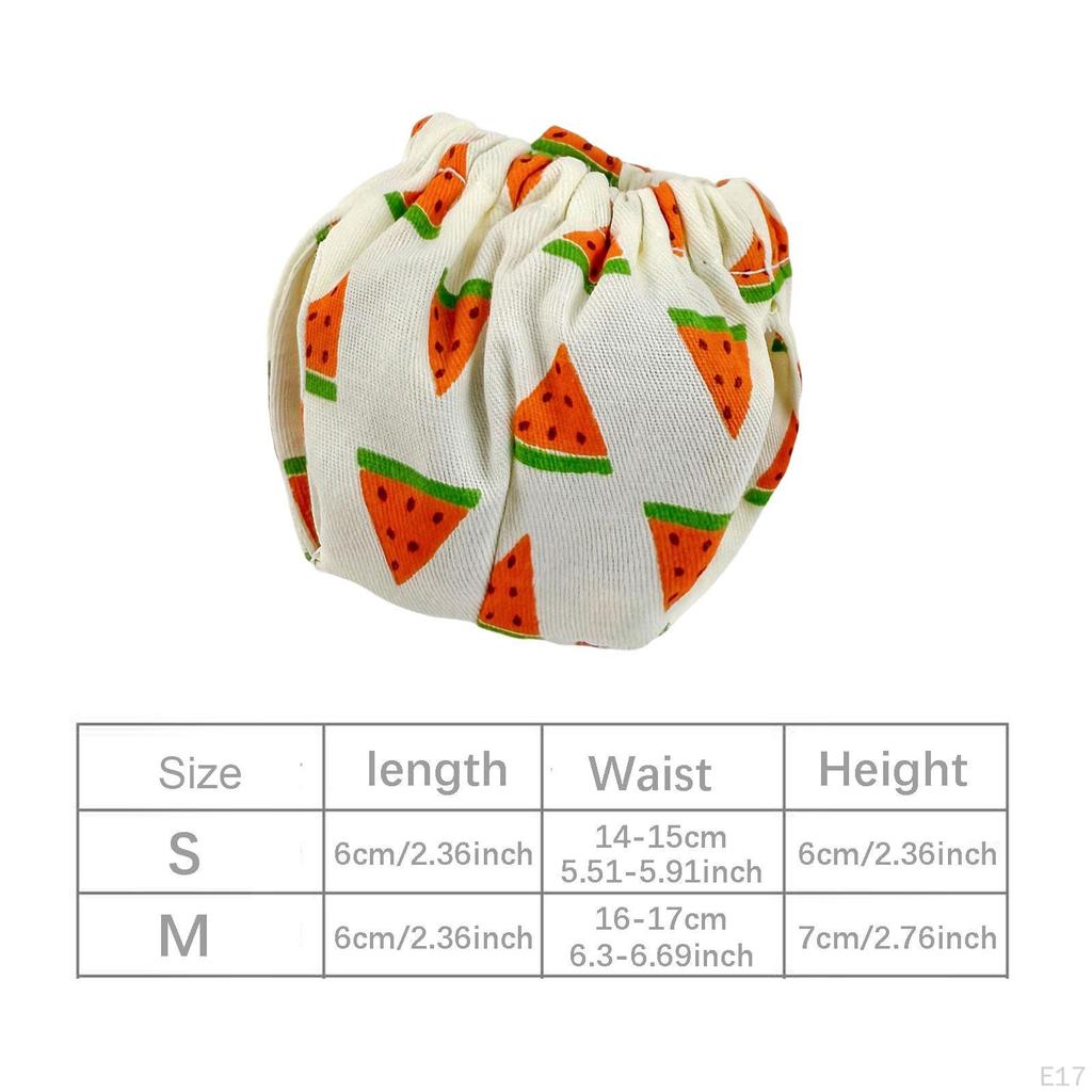 Επαναχρησιμοποιήσιμη Και Πλενόμενη Πάνα Μικρού Ζώου Κατασκευασμένη από Πολυεστέρα Άνετος Σχεδιασμός με Άνοιγμα για την Ουρά