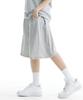 Cream Soda Lab Minimal Wide Training Essential Side Cut Bermuda Shorts