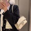 Xiaoxiang Style Light Luxury Diamond Grid Chain Bag, Women's New Style, Popular This Year, Niche Single Shoulder Crossbody Bag