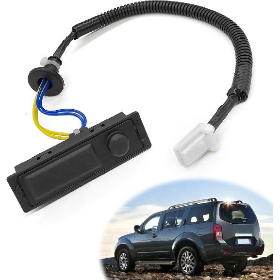 Hatch Release Button Trunk Latch 25380-3JA0A Rear Liftgate Tailgate Trunk Open Release Switch Button Compatible with Nissan Pathfinder Platinum S SL 25380-3JA0A Hatch Button