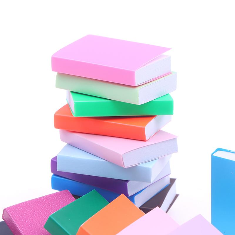 4Pcs Dollhouse Miniature Books Doll House Book Model Dollhouse School Decoration