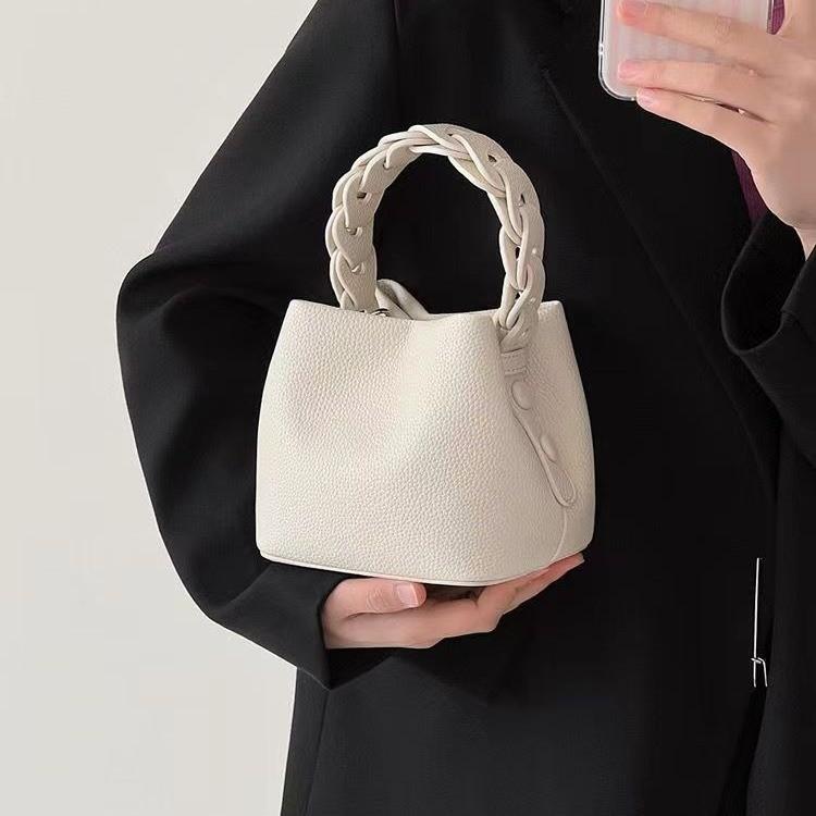 IELGY Ladies Portable One-Shoulder Messenger Bucket Bag