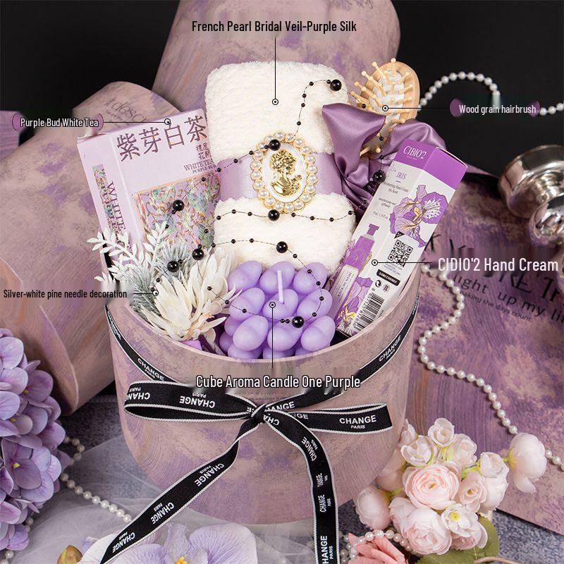 Scatola Regalo Lusso per Damigella d'Onore: Elegante Ringraziamento per Migliori Amiche e Sorelle