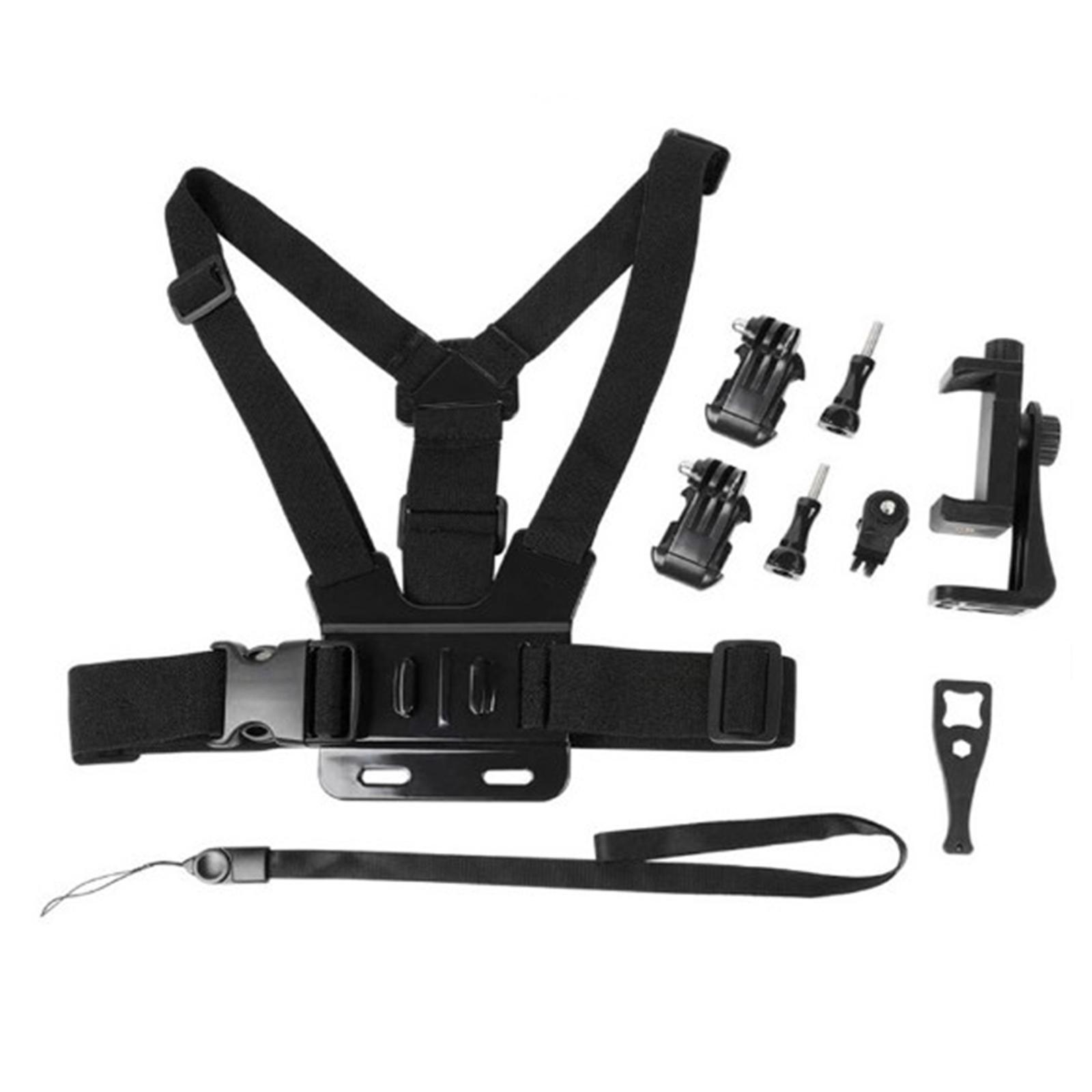 

Mobile Phone Chest Strap Harness Mount Phone Chest Harness Holder Compatible for GoPro Hero 12 11 10 Action Cameras China Mainland