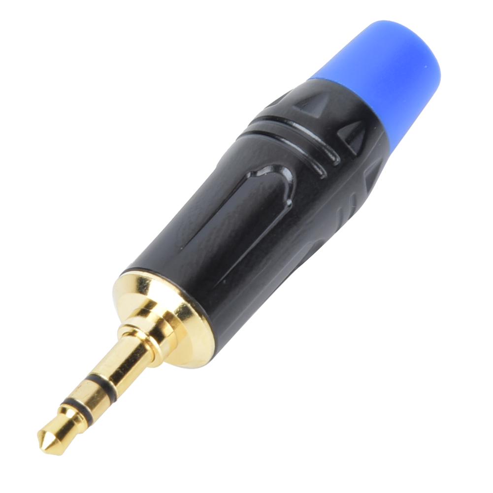 5PCS 3.5mm Jack Single Sound Track Male Audio Cable Adapter Plug DIY Stereo Connector