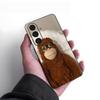 Funny Monkey Phone Case For Samsung A25 A13 A33 5G A54 A36 A35 A56 A52 A14 Shockproof Soft Cover