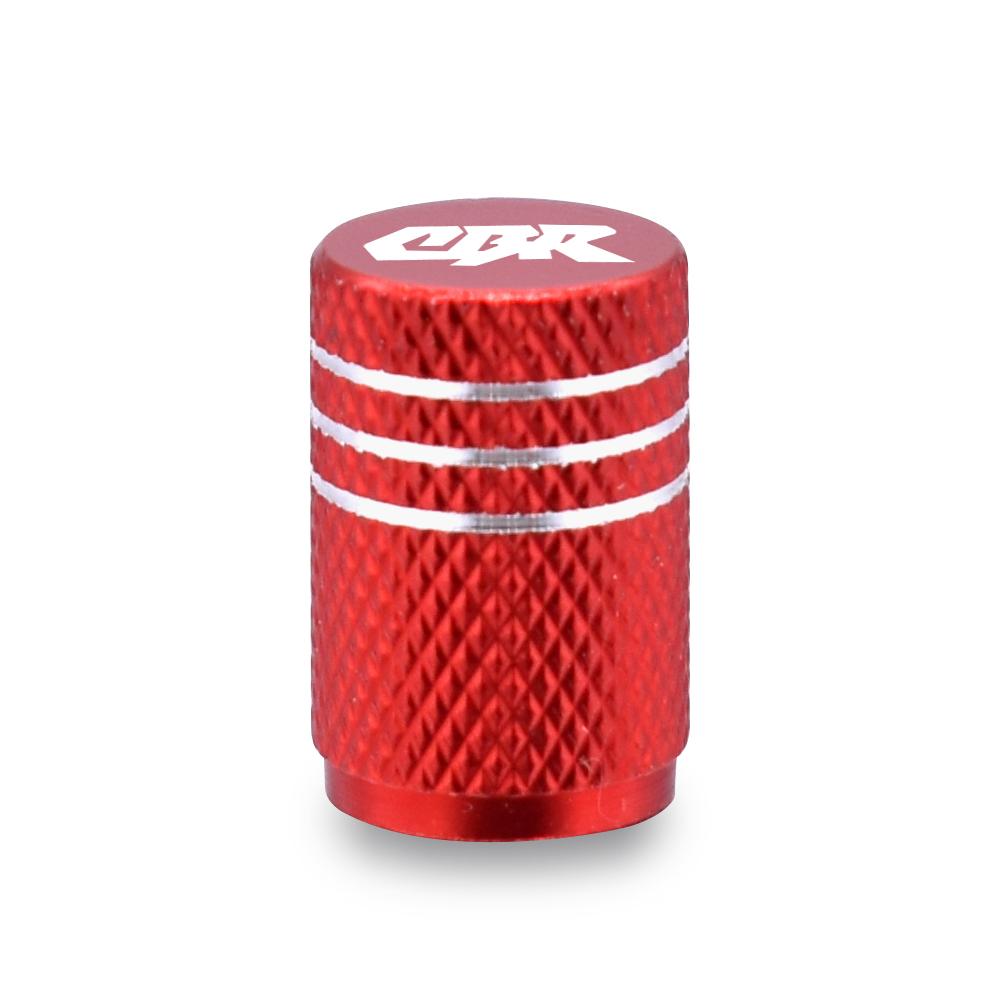 CBR Motorcycle Tire Valve Air Port Stem Cover Cap Plug CNC Aluminum Accessories For Honda CBR125 250 250R CBR600 F2 F3 F4 F4i