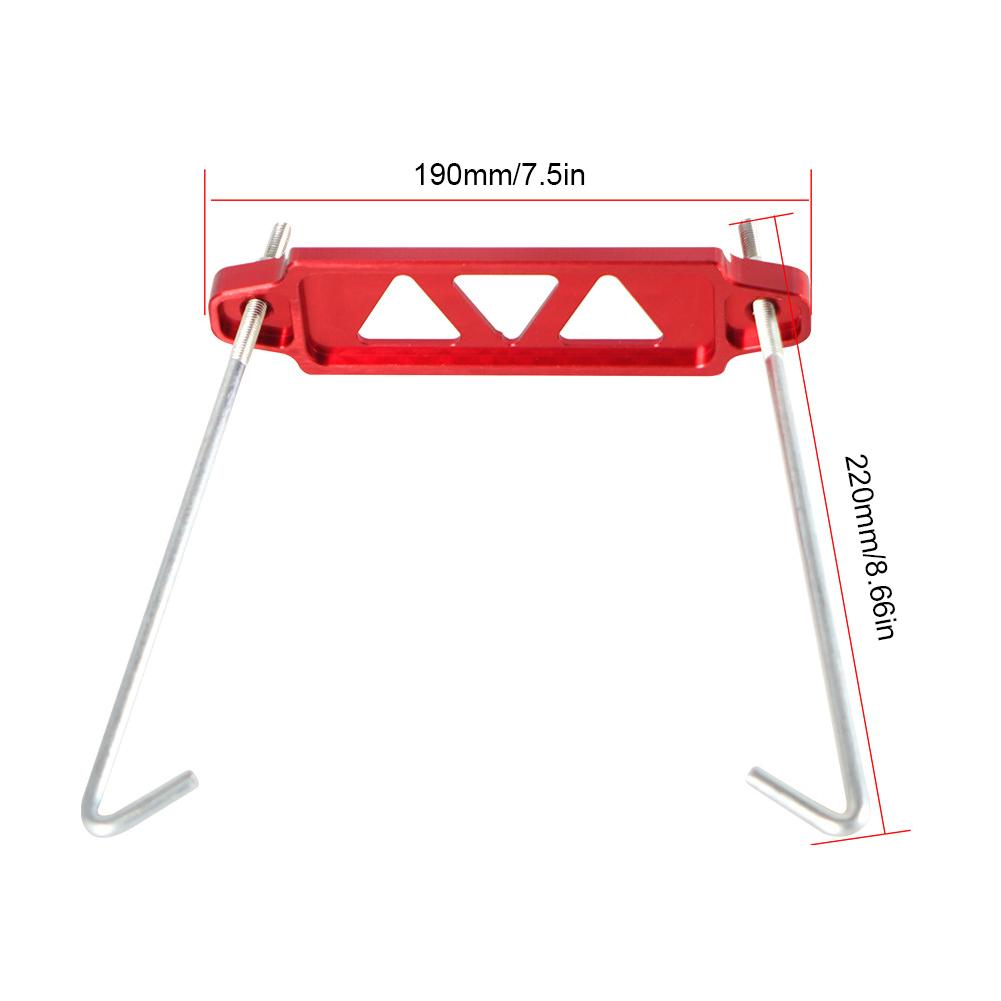 Car Battery Holder Battery Tie Down Hold Down Kit Aluminum Alloy Fixing Bracket For Automotive Battery
