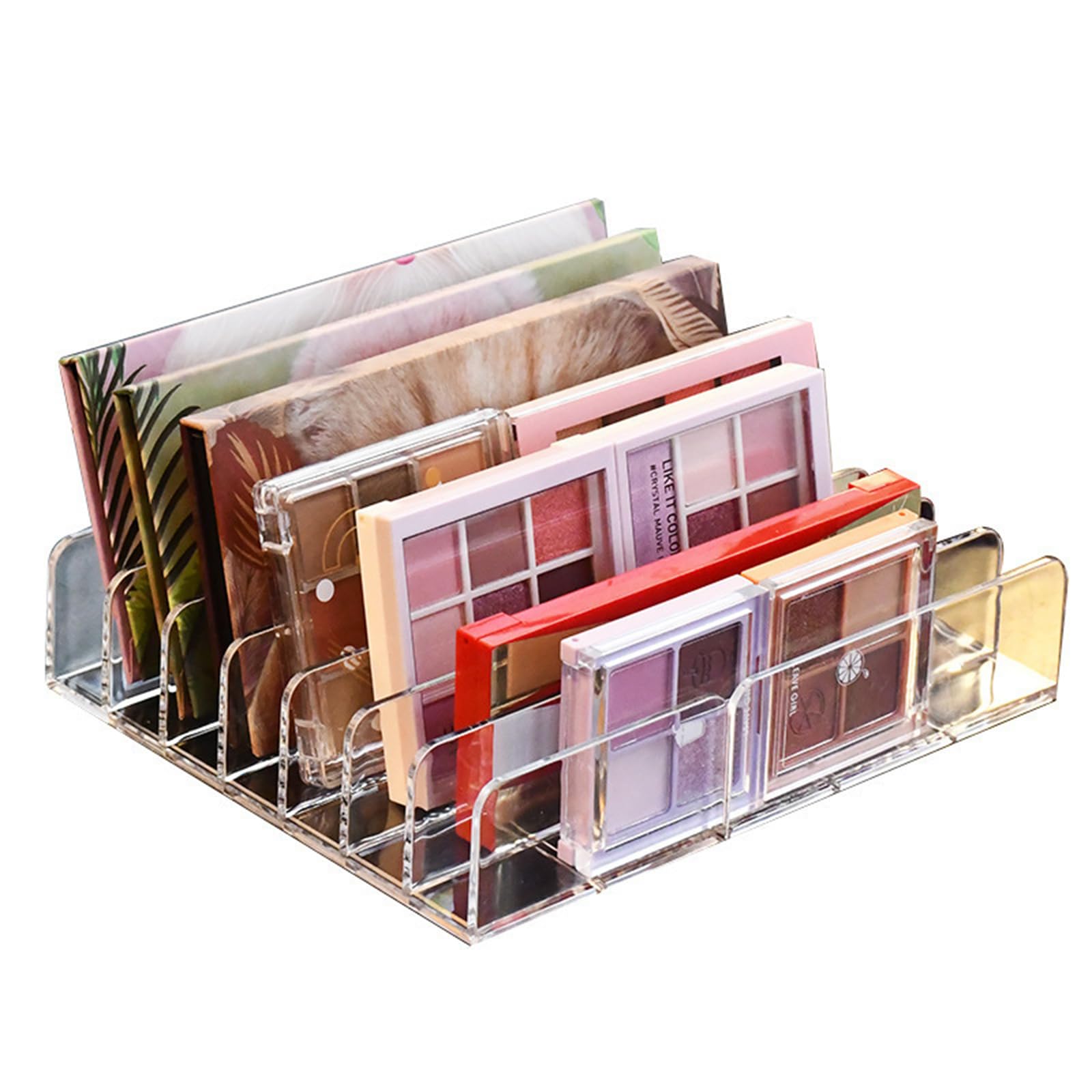 

Eyeshadow Storage 7 Can be Used as a Card Storage Cosmetic Blush Divider Makeup Cosmetic Storage Desktop Makeup Storage Small Item Cosmetic Storage