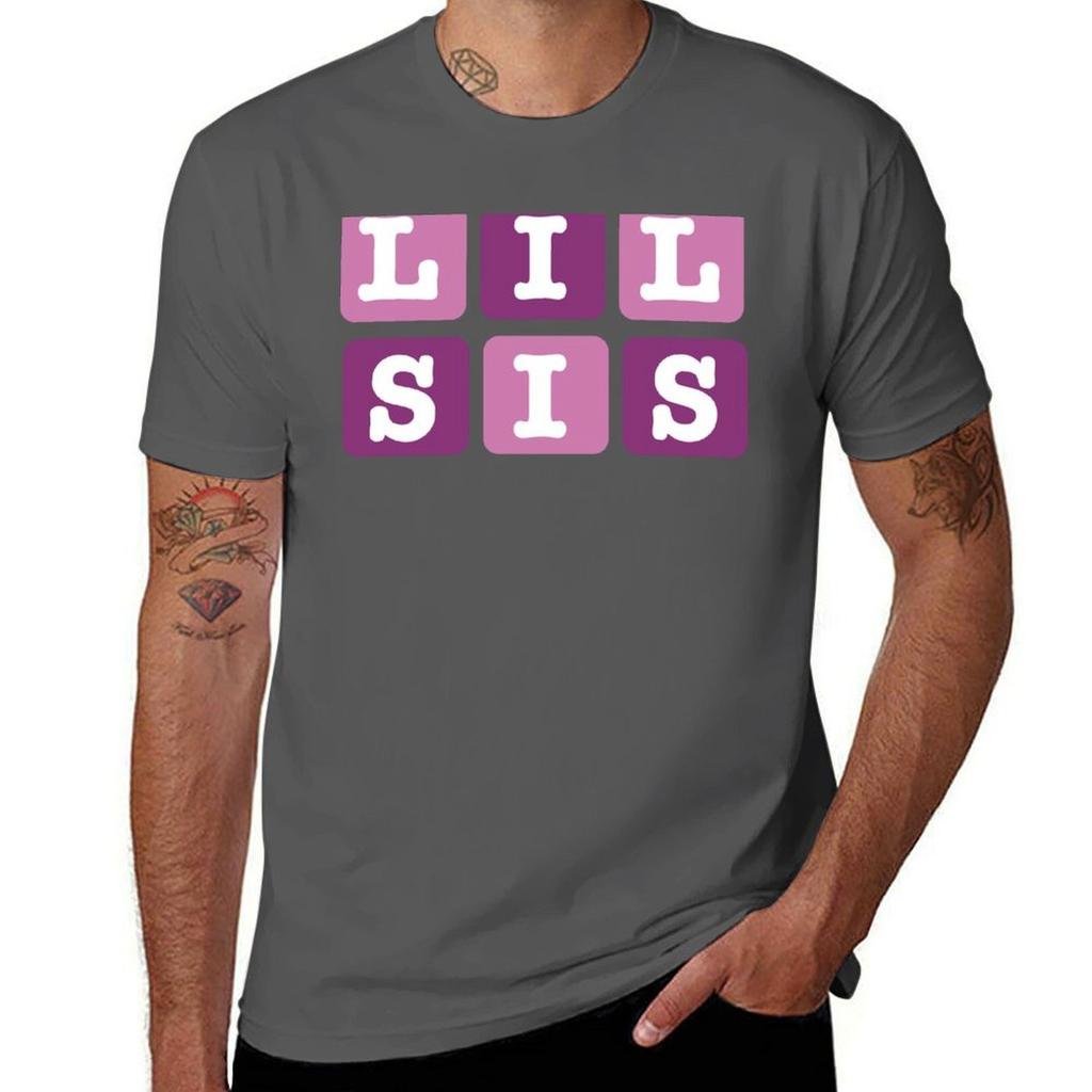 Lil Sis Blocks TShirt t shirt man plain man t shirt designer TShirt