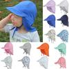 Summer Sun Hat Neck Ear Cover Beach Flap Breathable for Children Boy Girl