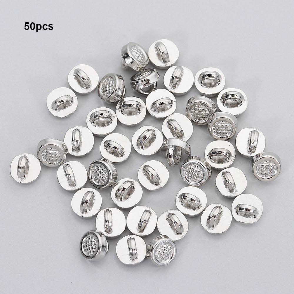 

50 шт. Мини-сверхмаленькие пряжки DIY Пряжки для кукольной обуви 1/6 Аксессуары для кукольной одежды