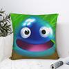 Pillow Cover Dragon Quest Slime Kawaii Pillow Case For Couch Sofa Bedroom Pillowcases