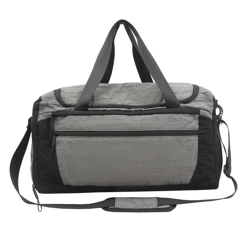 New large-capacity travel bag women's short-distance storage duffel bag men's dry and wet separation sports portable shoulder fitness bag