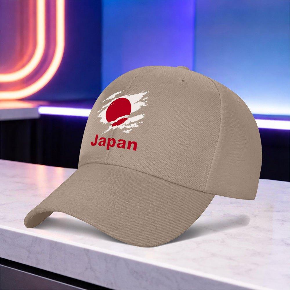 Japanese Flag Print Baseball Cap Lightweight Unisex Hat for Unisex Women Ideal for Weddings Parties Festivals Daily Wear