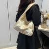 Beautiful Bag Women's Large-capacity 2025 New Summer Foreign Shoulder Bag Cloth Bag Texture Commuter Niche Tote Bag
