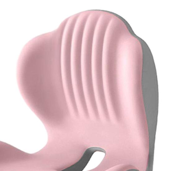 Ergonomický polštář na sedadlo z paměťové pěny s L-tvarem, dutý pro cirkulaci vzduchu, s opěrkou beder, protiskluzový polštář na kancelářskou židli