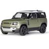 WELLY 1/24 Land Rover 2020 Defender Green / Diecast Miniature Car, Finished Product 24110W-M.GN