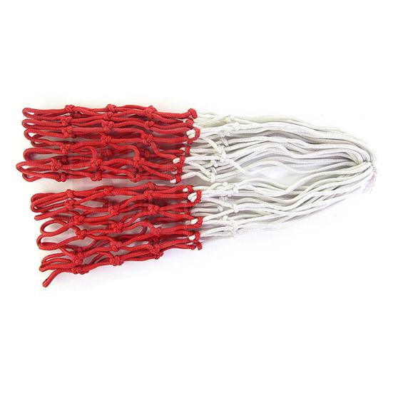 2Pcs Basketball Net Professional Durable Standard Wear-resistant Rainproof Sunscreen Nylon Red White Blue