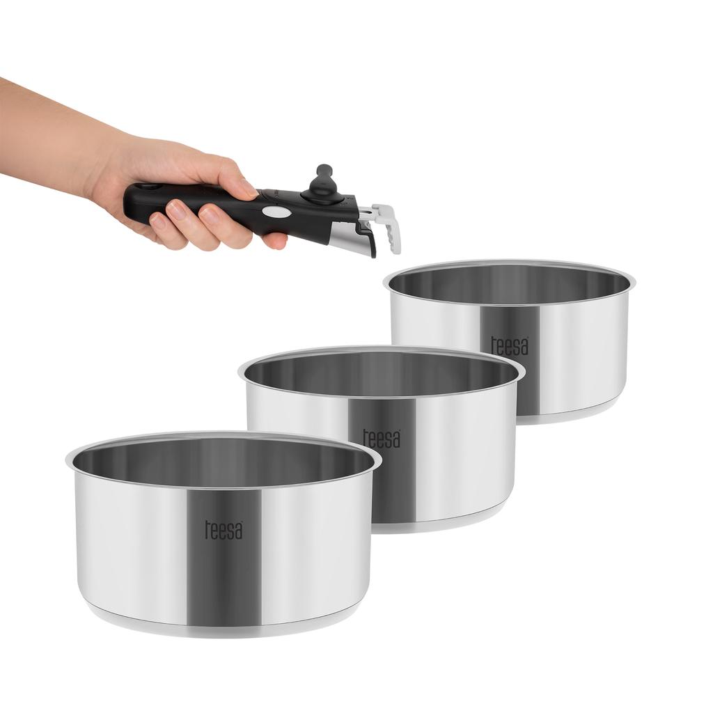 Set di pentole TEESA COOK EXPERT a mano singola